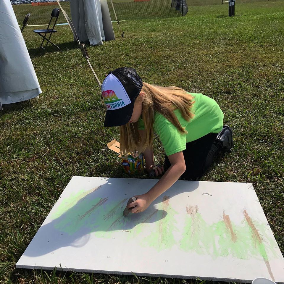 Chalk Art Competition Suffolk, Virginia Peanut Fest